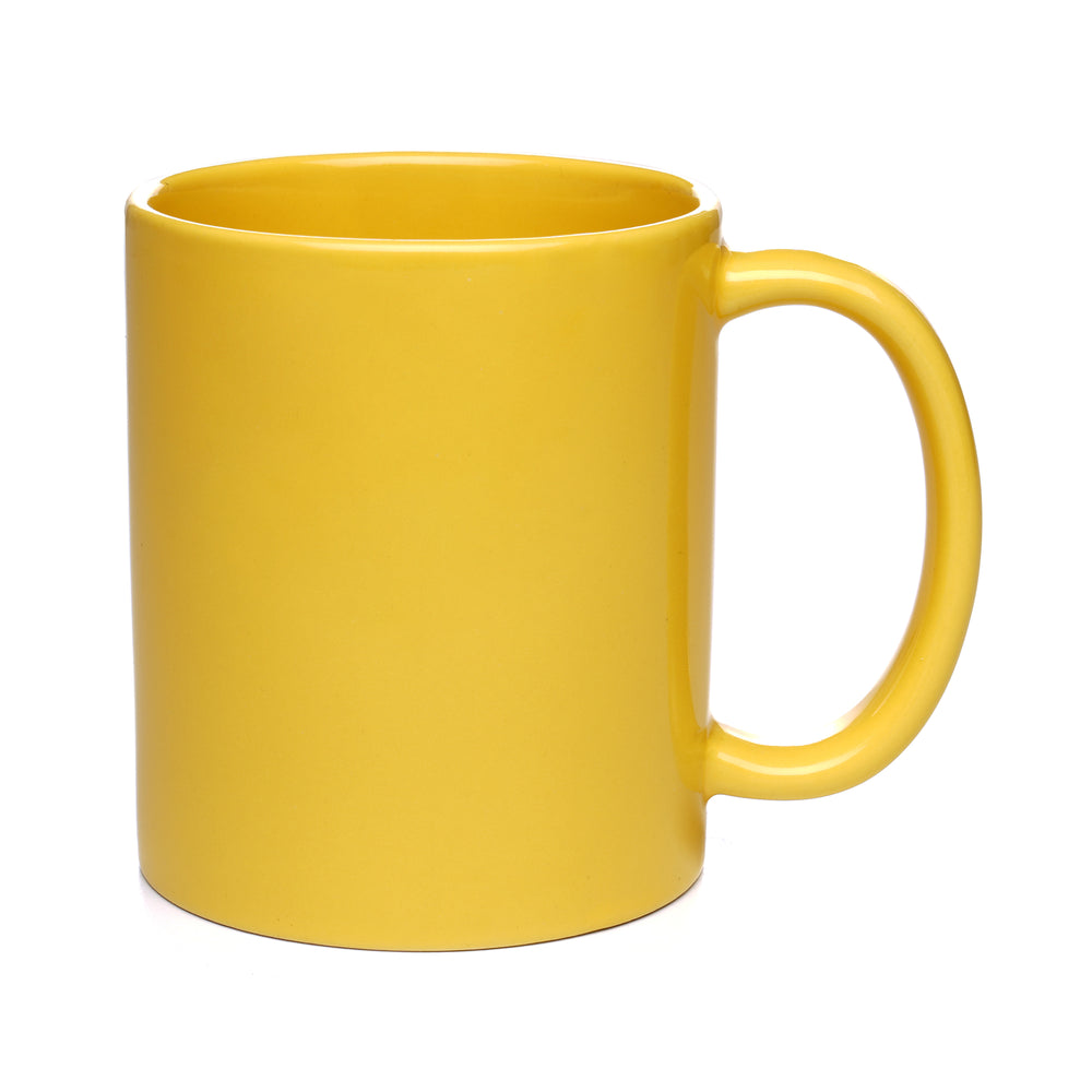 CAMBRIDGE 11oz Glazed Mug Yellow