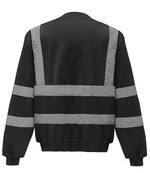 Yoko Hi-Vis Sweatshirt Black