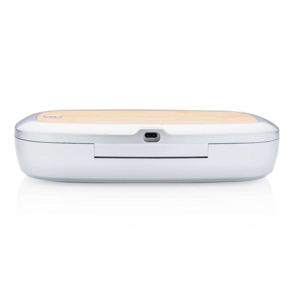 Branded Rena UV-C steriliser box with 5W wireless charger