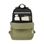 Joey 15.6" GRS recycled canvas anti-theft laptop backpack 18L