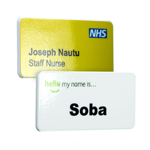 Antimicrobial Name Badges