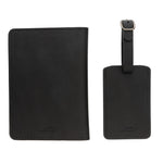 Branded Swiss Peak GRS recycled PU travel gift set