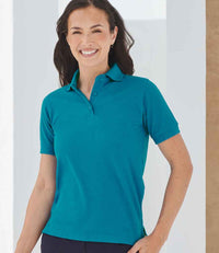 Henbury Ladies Poly/Cotton Piqué Polo Shirt