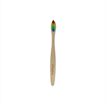 Branded Bamboo Toothbrush with Coloured Bristles