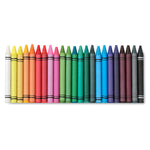 Branded 30 wax crayons