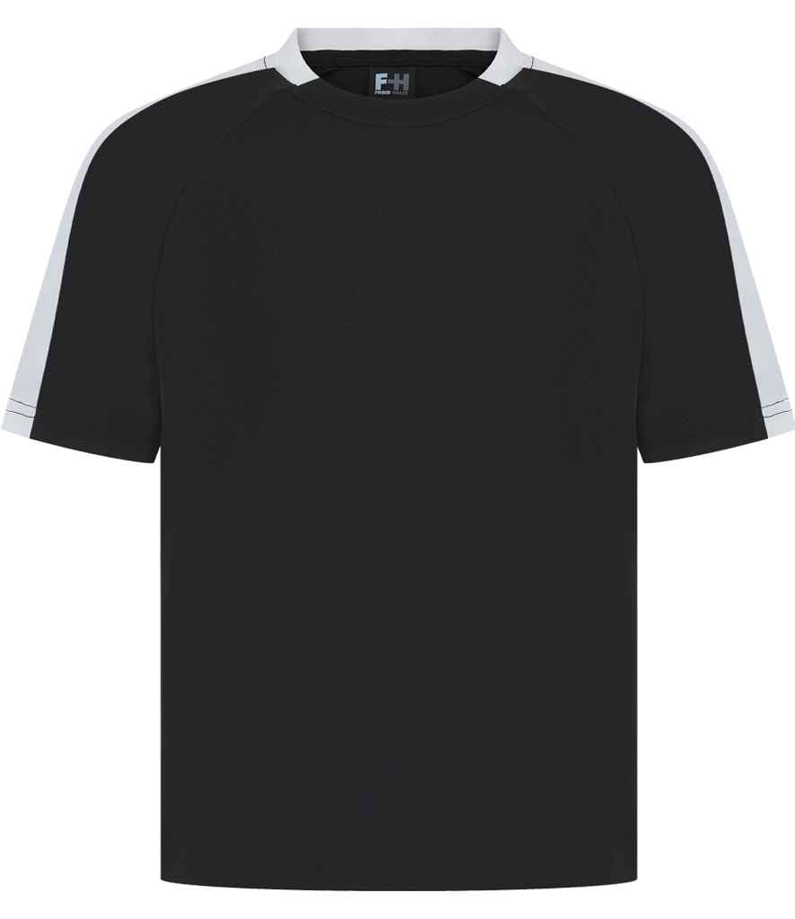 Finden + Hales Kids Team T-Shirt Black/White