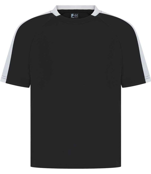 Finden + Hales Kids Team T-Shirt Black/White