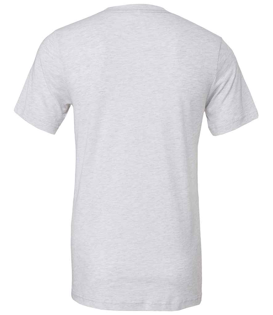 Canvas Unisex Tri-Blend T-Shirt White Fleck Tri-Blend