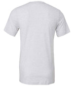 Canvas Unisex Tri-Blend T-Shirt White Fleck Tri-Blend