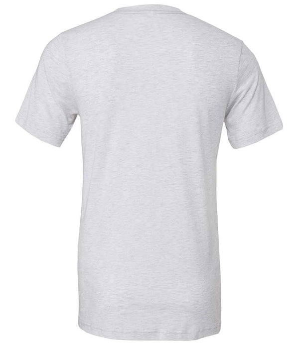 Canvas Unisex Tri-Blend T-Shirt White Fleck Tri-Blend