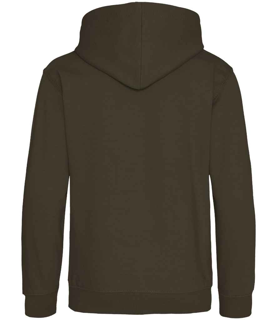 AWDis Kids Hoodie Olive Green