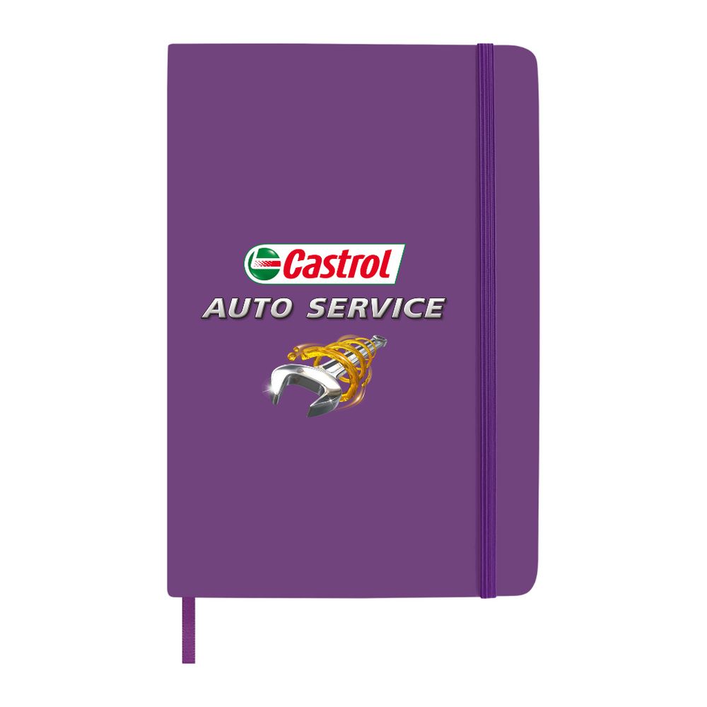 Branded Budget A5 Soft Touch Notebook | Low Cost A5 PU Notebook