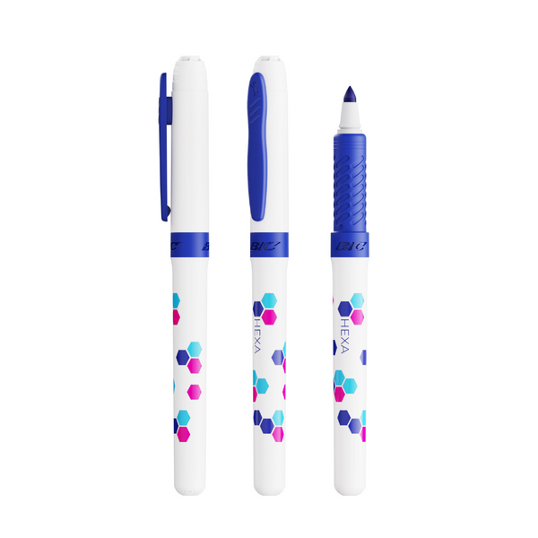 BIC® Mark-it Permanent Marker White/Blue