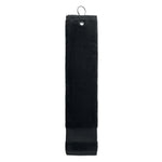 Branded Cotton golf towel with hanger