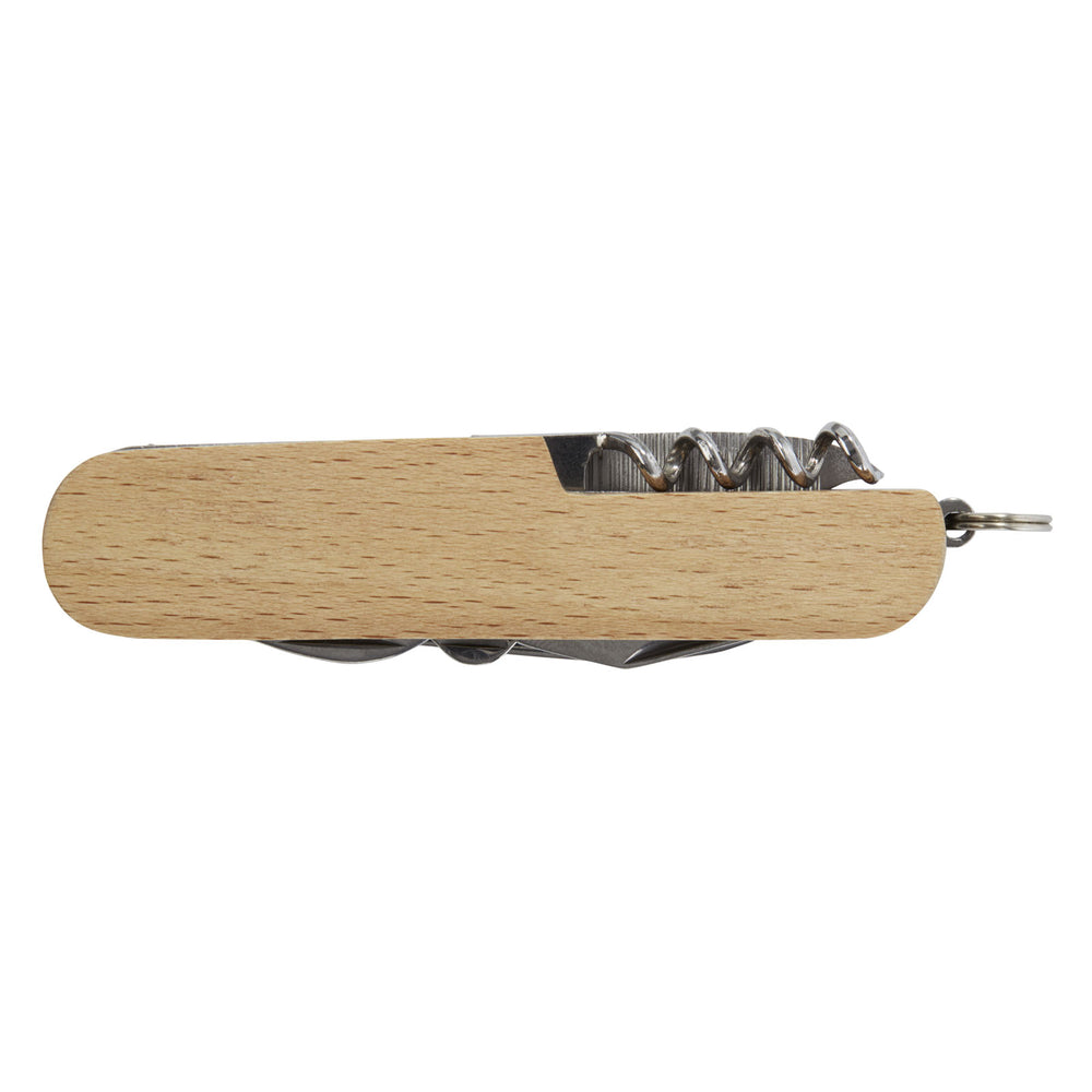 Branded Richard 7-function wooden pocket knife