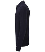 Premier Essential Unisex Long Sleeve Polo Shirt