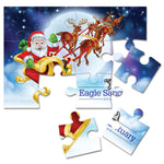 12 Piece Jigsaw in Festive Theme. A6 Size