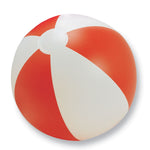 Inflatable beach ball Red/White