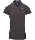 Premier Ladies Blossom Short Sleeve Tunic Dark Grey