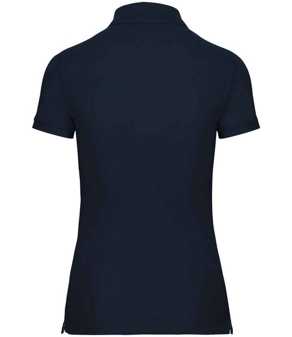 WK Designed to Work Ladies Anti-Bacterial Piqué Polo Shirt Navy