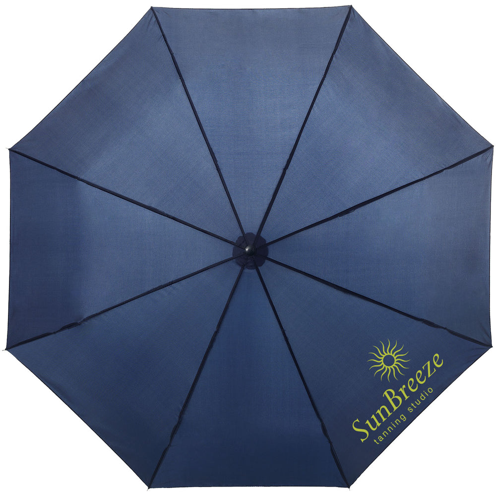 Branded Ida 21.5" foldable umbrella