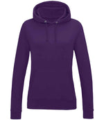 AWDis Ladies College Hoodie Purple