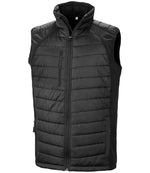 Result Genuine Recycled Compass Padded Gilet Black/Black