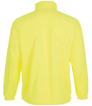 SOL'S North Fleece Jacket Neon Yellow