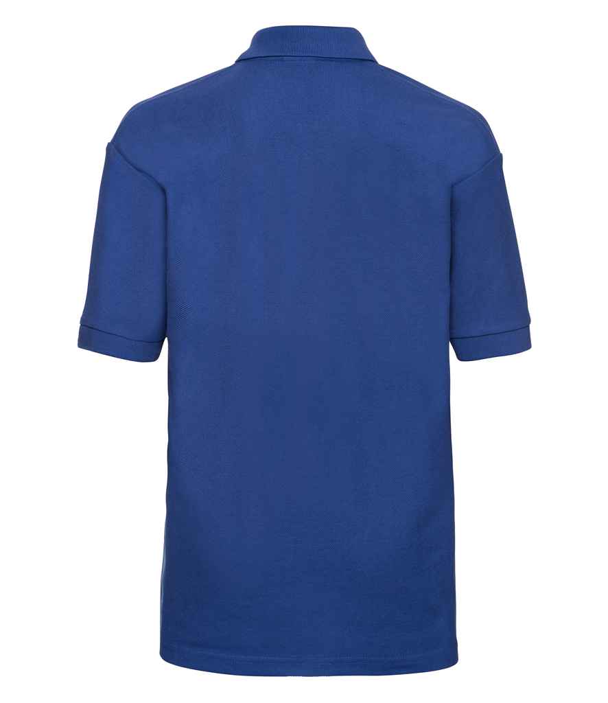 Russell Schoolgear Kids Poly/Cotton Piqué Polo Shirt Bright Royal