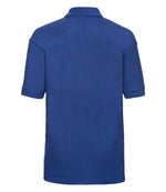 Russell Schoolgear Kids Poly/Cotton Piqué Polo Shirt Bright Royal