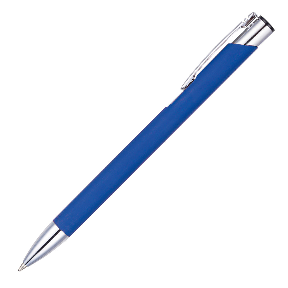 Branded MOLE-MATE ball pen with chrome trim