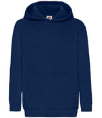 Fruit of the Loom Kids Classic Hooded Sweatshirt Navy