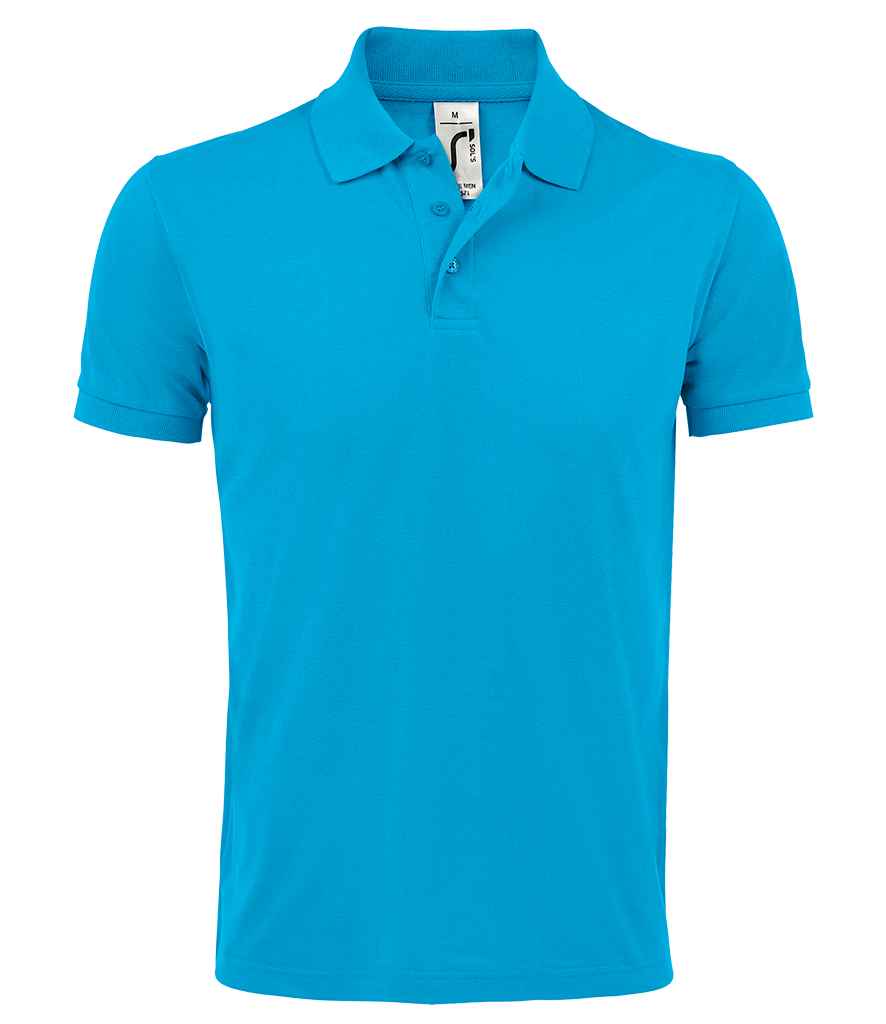 SOL'S Prime Poly/Cotton Piqué Polo Shirt Aqua