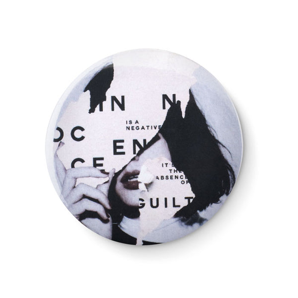 Branded Small pin button