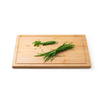 MARJORAM. Bamboo cutting board