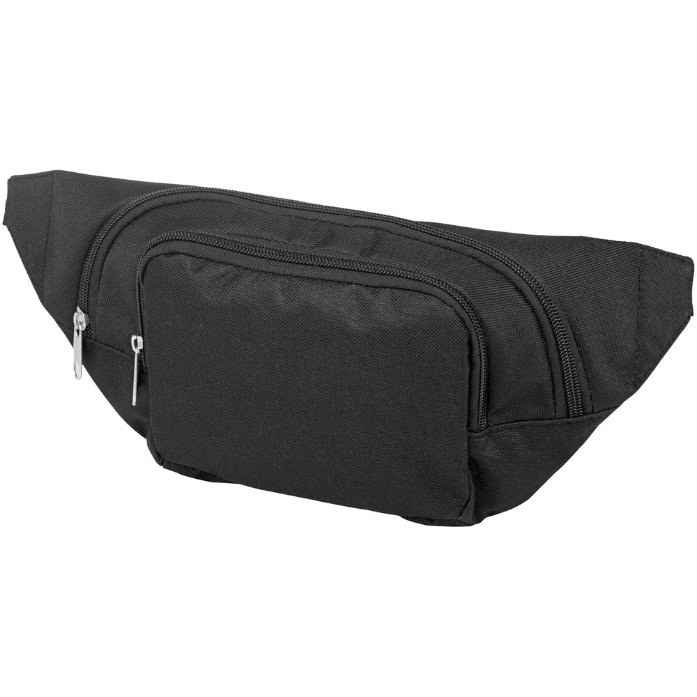Branded Santander fanny pack with two compartments