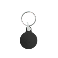 30mm Circle Keyring