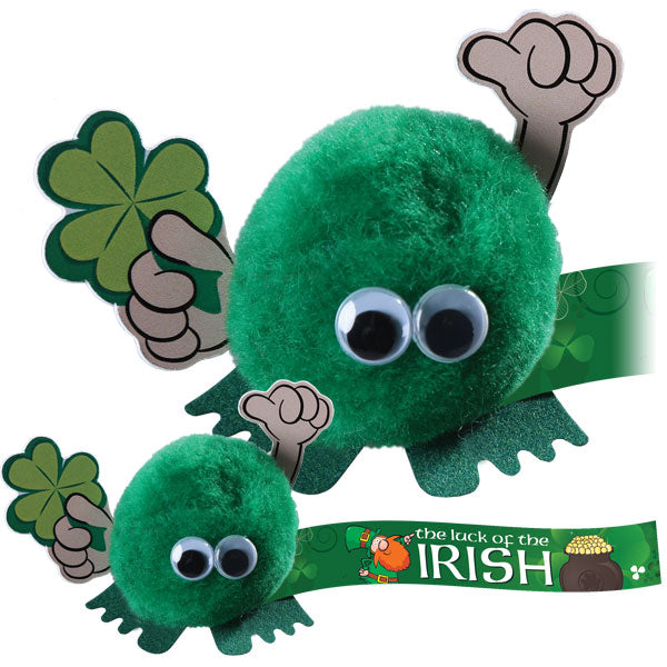 Generic Themed Logobug Handholders Shamrock Handholder