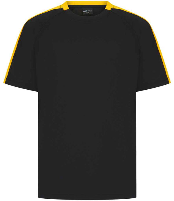 Finden + Hales Kids Team T-Shirt Black/Gold