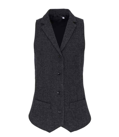 Premier Ladies Herringbone Waistcoat