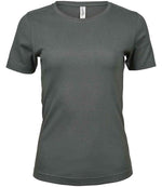Tee Jays Ladies Interlock T-Shirt Powder Grey