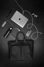 Branded VINGA Baltimore hybrid office bag