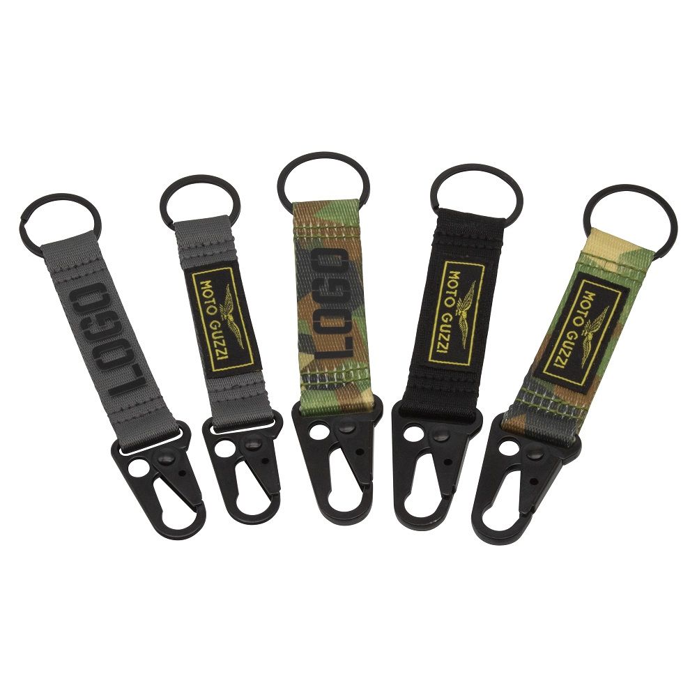Branded 25mm Webbing Eagle Clip Keyring