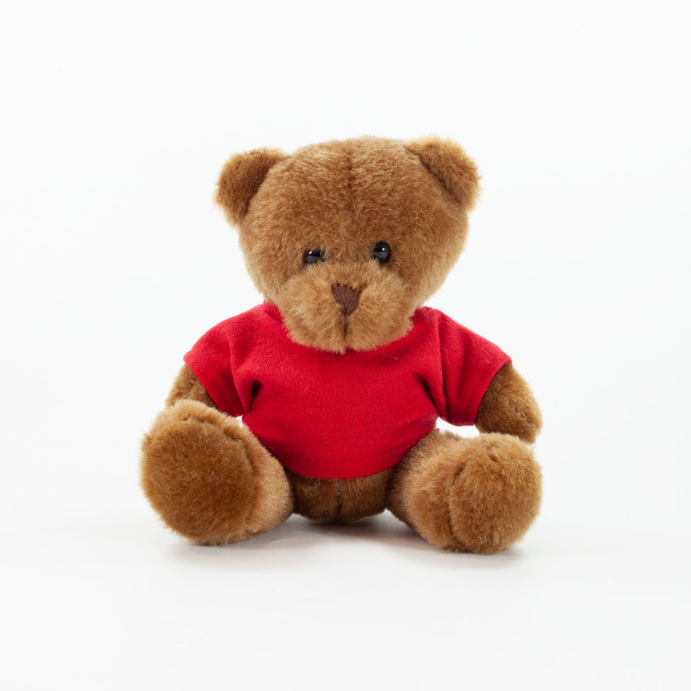Coloured T-Shirt Bear II 12cm Scout, Brown