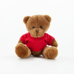 Coloured T-Shirt Bear II 12cm Scout, Brown