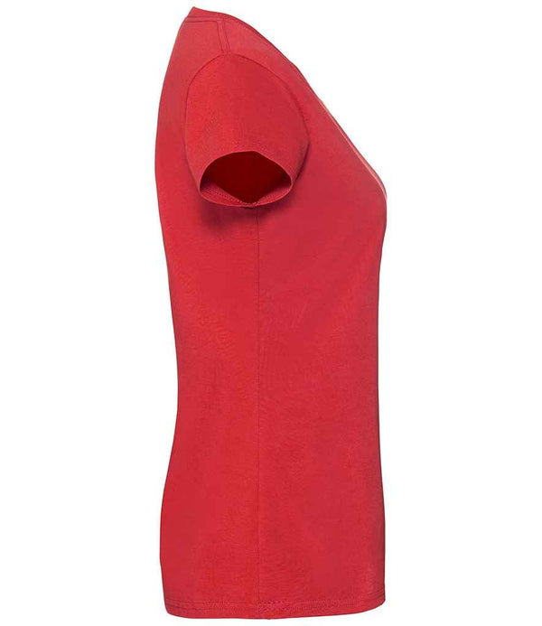 Fruit of the Loom Ladies Iconic 195 T-Shirt Red