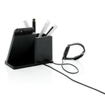 Branded Ontario RCS recycled plastic 10W wireless charger