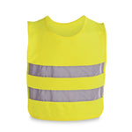MIKE. 100% polyester reflective kids' vests