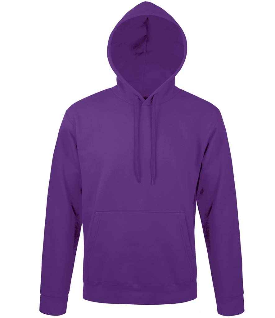 SOL'S Unisex Snake Hooded Sweatshirt Dark Purple