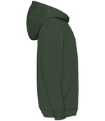 Fruit of the Loom Kids Classic Hooded Sweatshirt Bottle Green